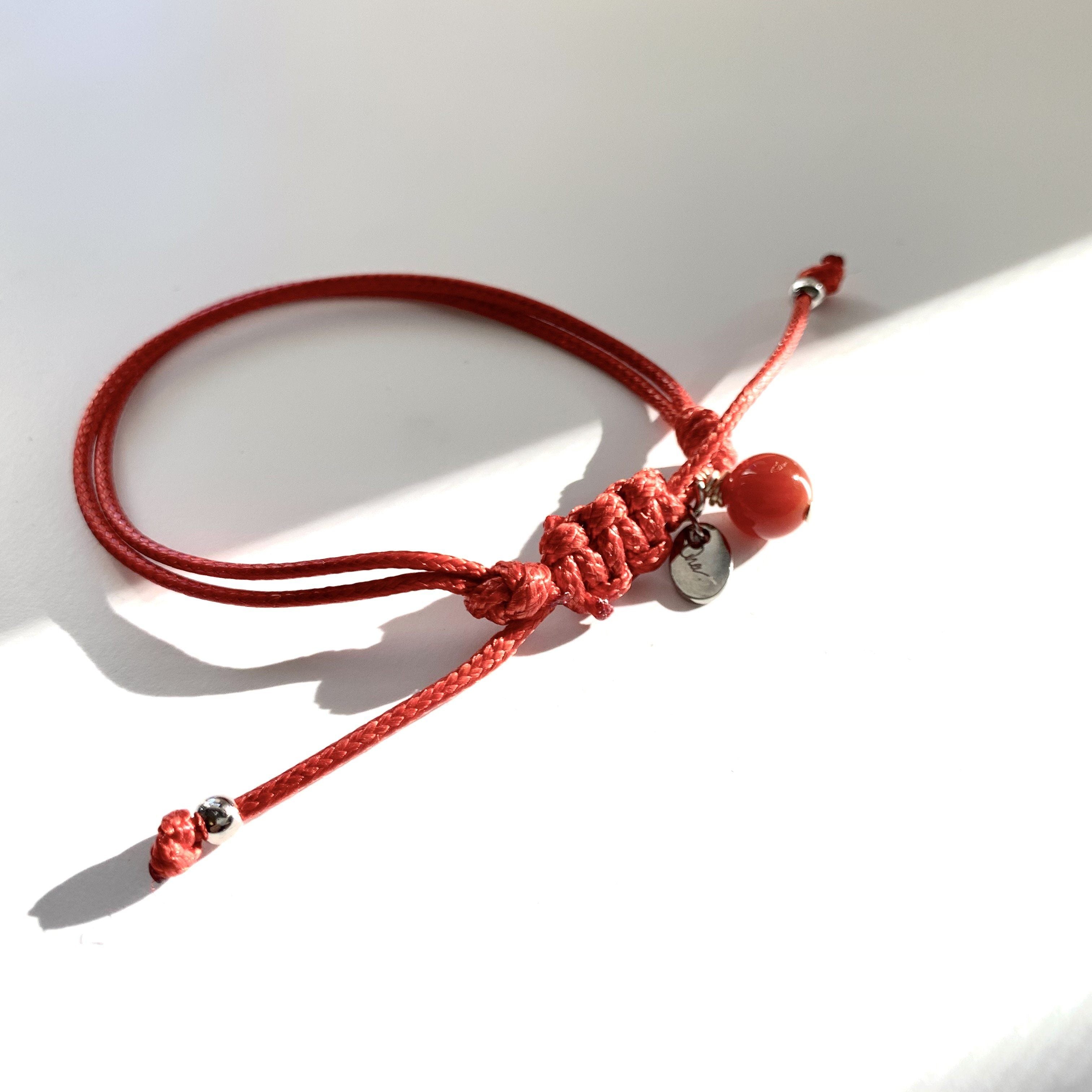 Red String Bracelet Red String of Fate Unisex Bracelet Mens