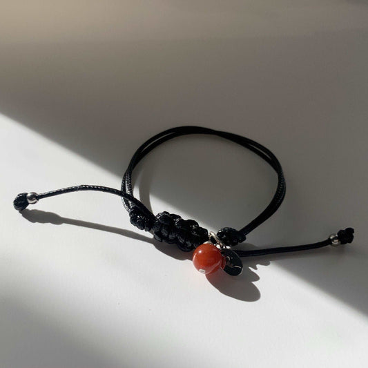 Bracelet - String Of Destiny With Red Carnelian